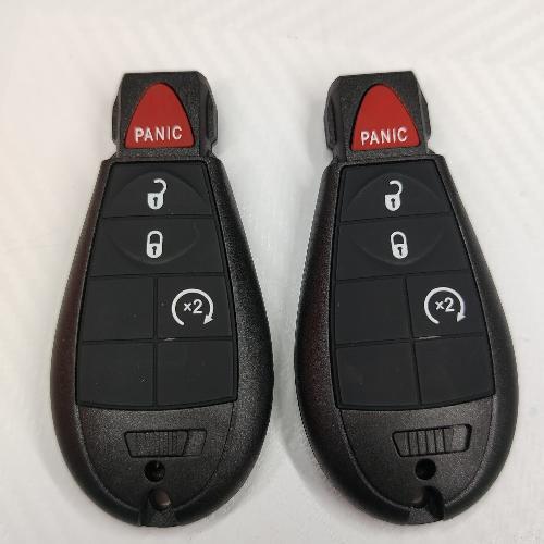 Llave Control 4B Jeep Con FOBIK C 4A GQ4-53T 433MHZ