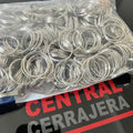 ARGOLLA DE METAL 500PZ. /  JMA / AROS (CAJA K03)