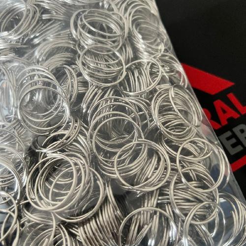 ARGOLLA DE METAL 500PZ. /  JMA / AROS (CAJA K03)